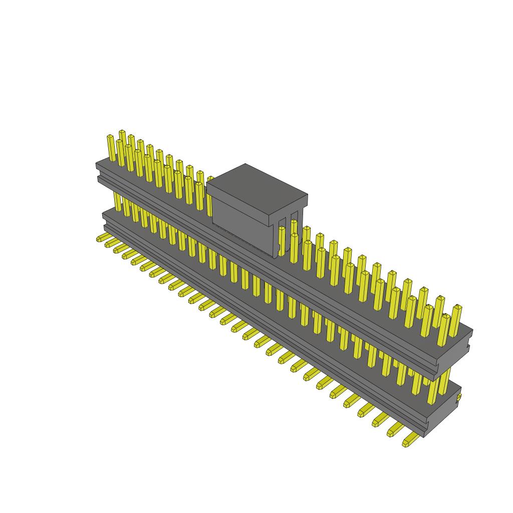 CONN HDR 56POS 0.039 STACK SMD