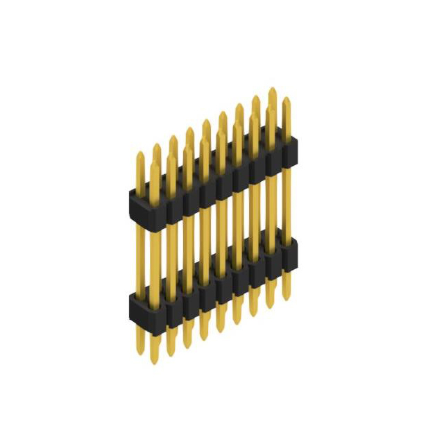 TWO ROWS,  0.4 MM; PITCH 1.