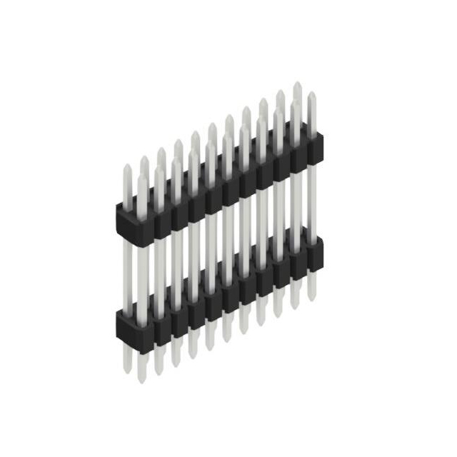 TWO ROWS,  0.4 MM; PITCH 1.