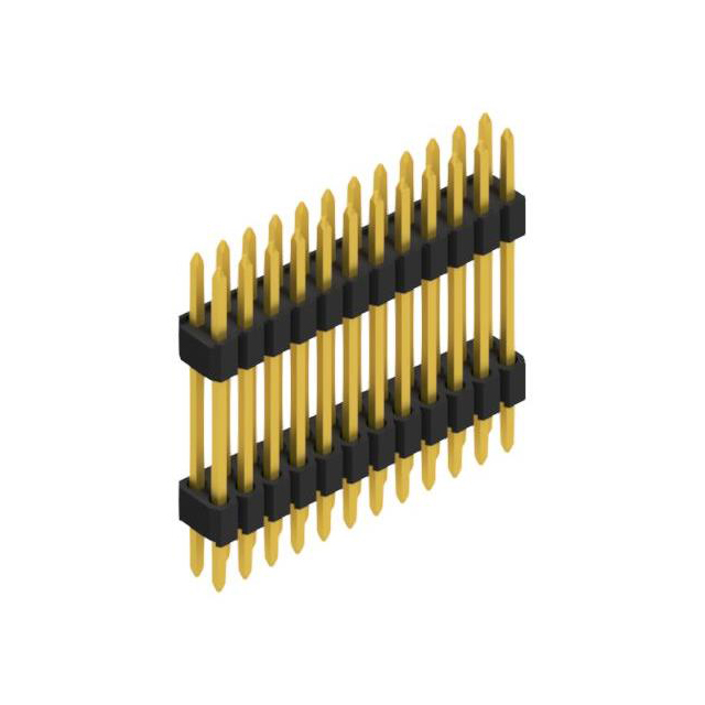 TWO ROWS,  0.4 MM; PITCH 1.