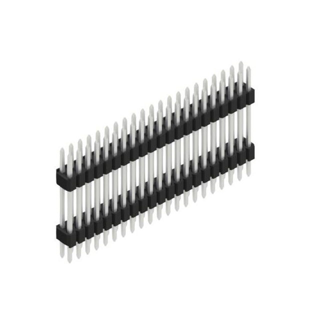 TWO ROWS,  0.4 MM; PITCH 1.