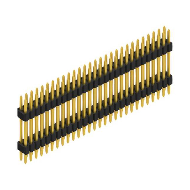 TWO ROWS,  0.4 MM; PITCH 1.