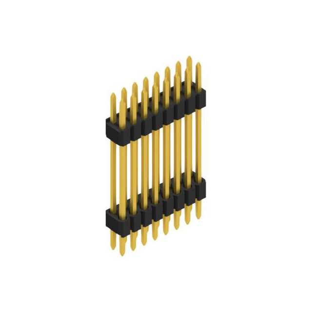 TWO ROWS,  0.4 MM; PITCH 1.