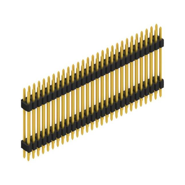 TWO ROWS,  0.4 MM; PITCH 1.