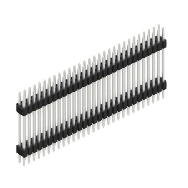 TWO ROWS,  0.4 MM; PITCH 1.