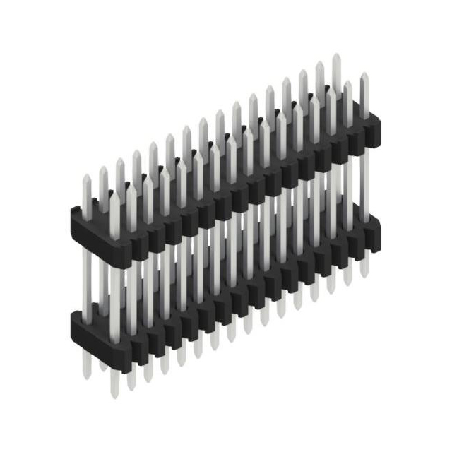 TWO ROWS,  0.4 MM; PITCH 1.