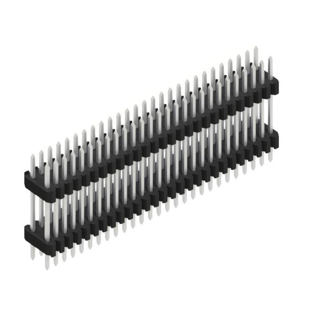 TWO ROWS,  0.4 MM; PITCH 1.