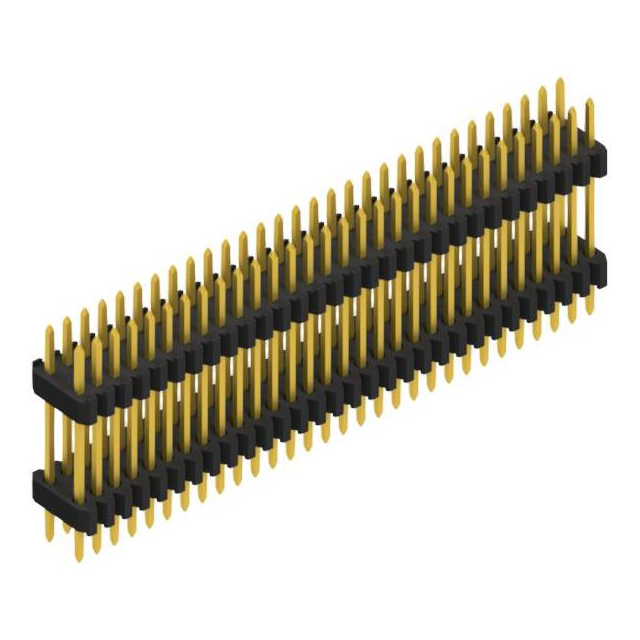 TWO ROWS,  0.4 MM; PITCH 1.