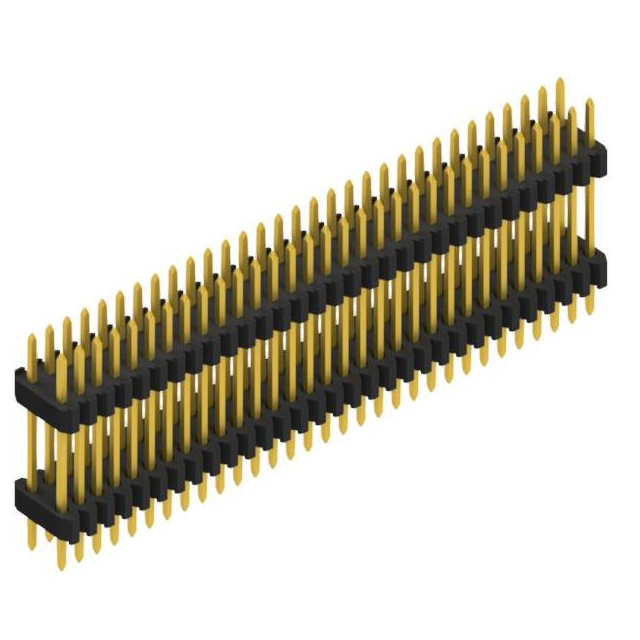 TWO ROWS,  0.4 MM; PITCH 1.