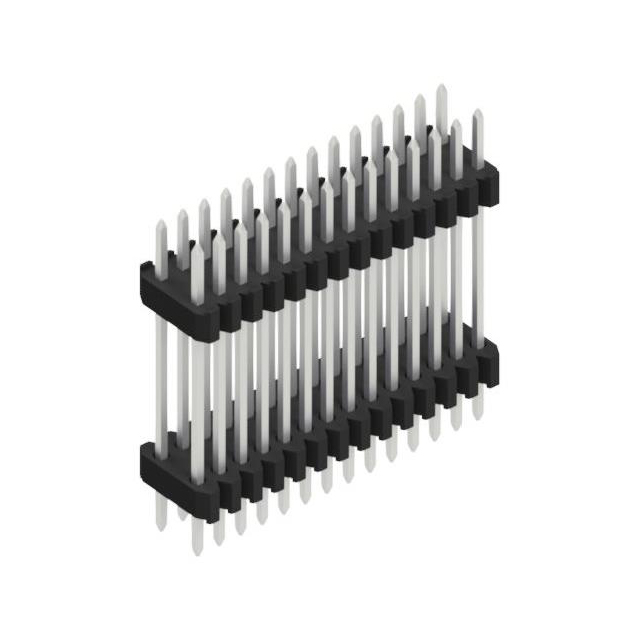 TWO ROWS,  0.4 MM; PITCH 1.
