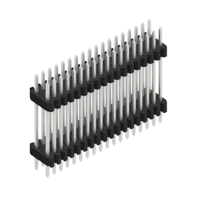 TWO ROWS,  0.4 MM; PITCH 1.
