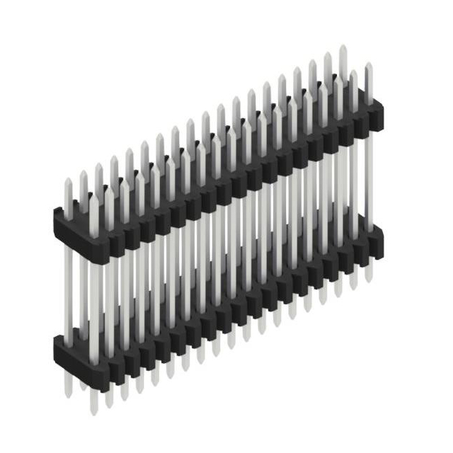 TWO ROWS,  0.4 MM; PITCH 1.