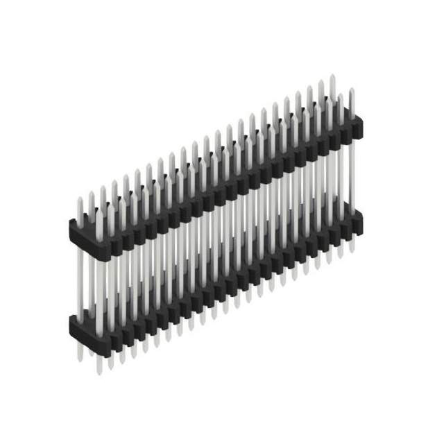 TWO ROWS,  0.4 MM; PITCH 1.