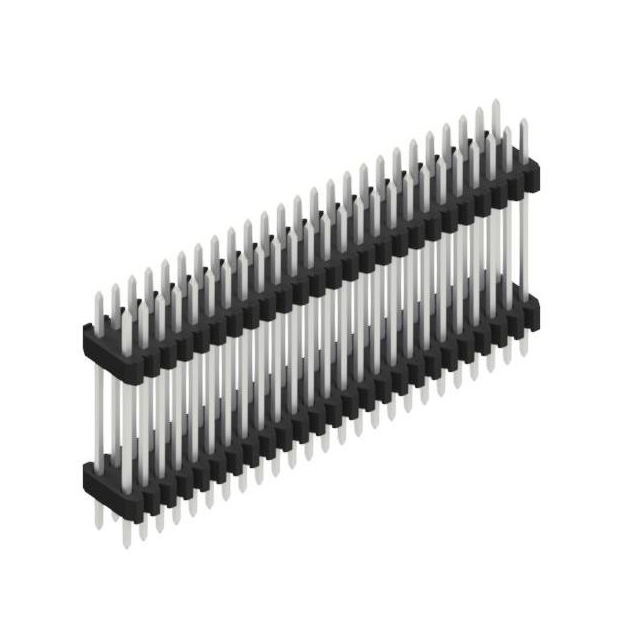 TWO ROWS,  0.4 MM; PITCH 1.