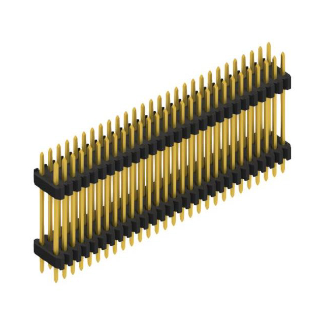 TWO ROWS,  0.4 MM; PITCH 1.