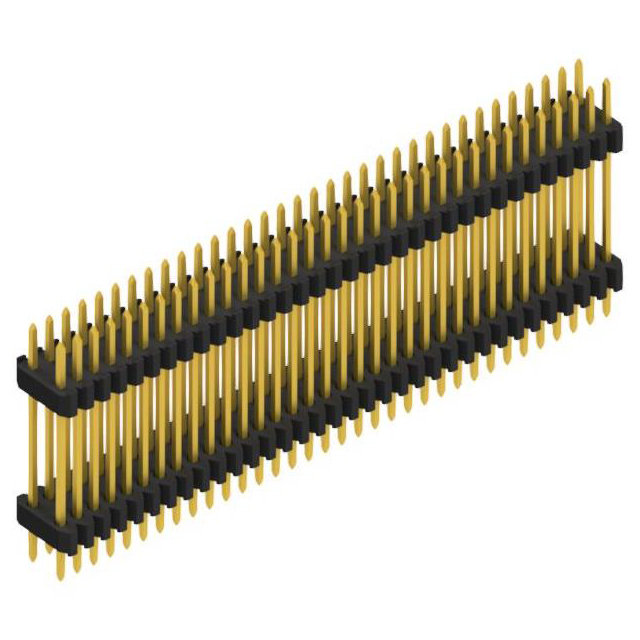TWO ROWS,  0.4 MM; PITCH 1.
