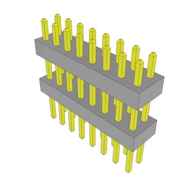 CONN BRD STACK 2.00 16POS
