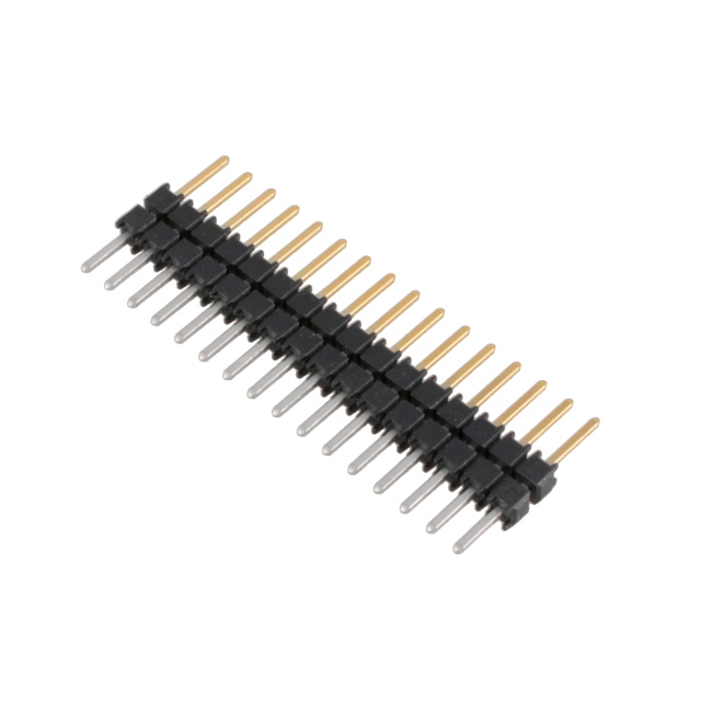CONN HDR 16POS 0.1 STACK T/H