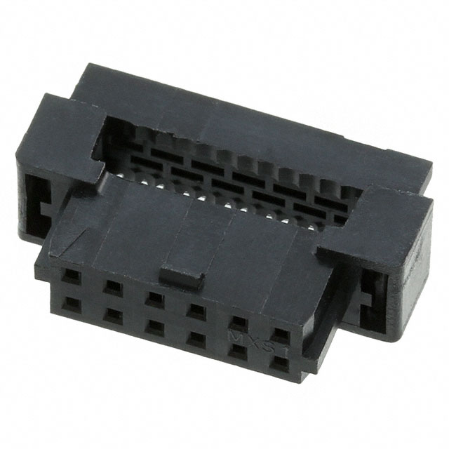 CONN RCPT 12POS IDC 28AWG GOLD