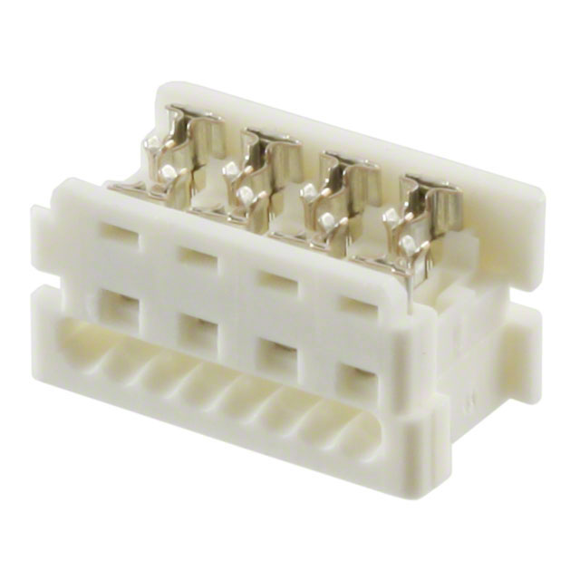 CONN RCPT 8POS IDC 26-28AWG TIN