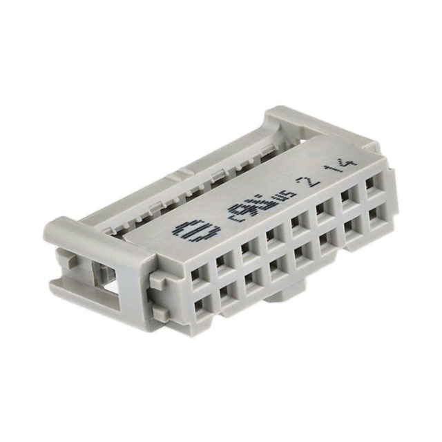CONN RCPT 16POS IDC 26-28AWG