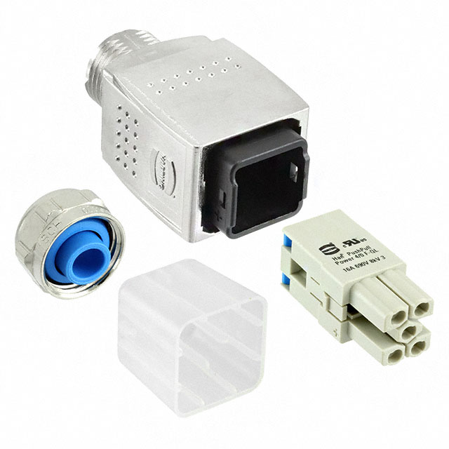 CONN INSERT 5P PUSH IN 14-20AWG