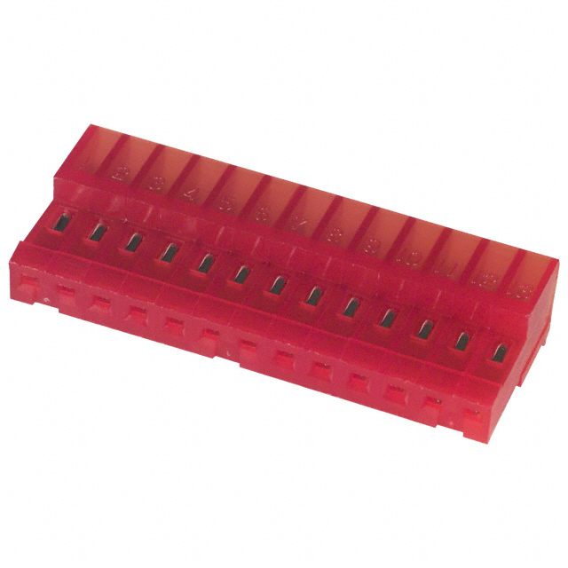 CONN RCPT 13P IDC 22AWG TIN-LEAD
