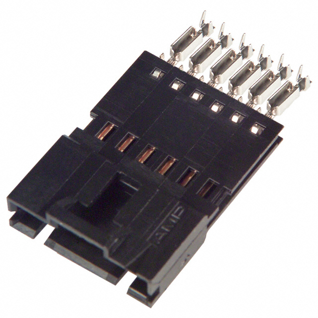 CONN PLUG 6POS IDC 22-26AWG GOLD