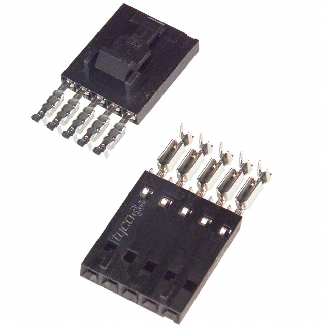 CONN RCPT 5POS IDC 22-26AWG GOLD