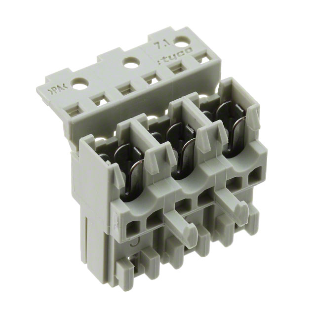 CONN RCPT 3POS IDC TIN