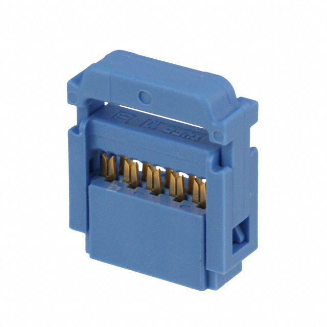CONN RCPT 10P IDC 26-28AWG GOLD