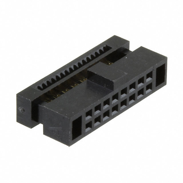 CONN RCPT 16POS IDC 30AWG GOLD
