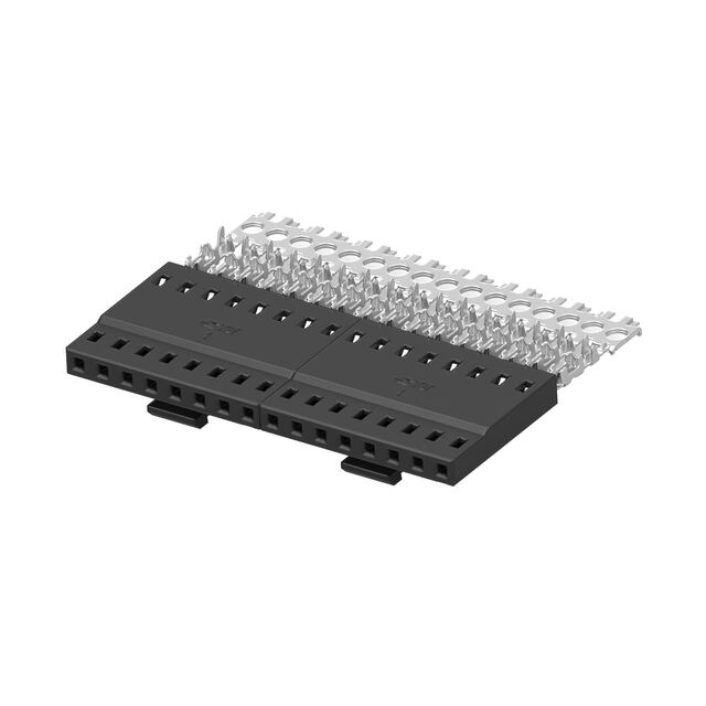 8P,2MM,REC,IDC,LATCH,26-30,STRIP