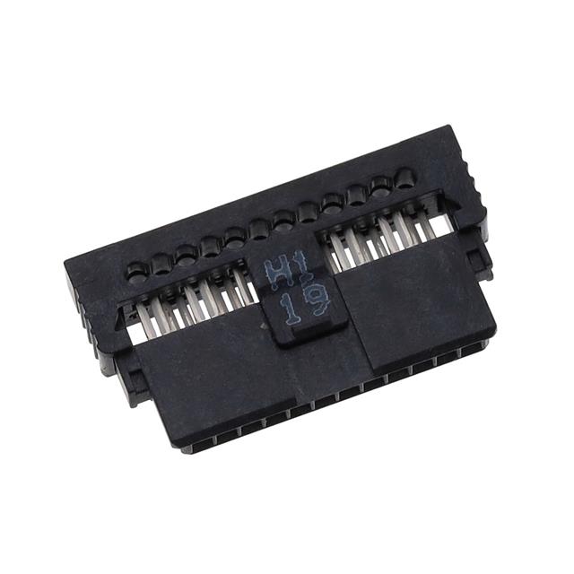 12-PIN, FEMALE,IDC2426FRICTIONR/