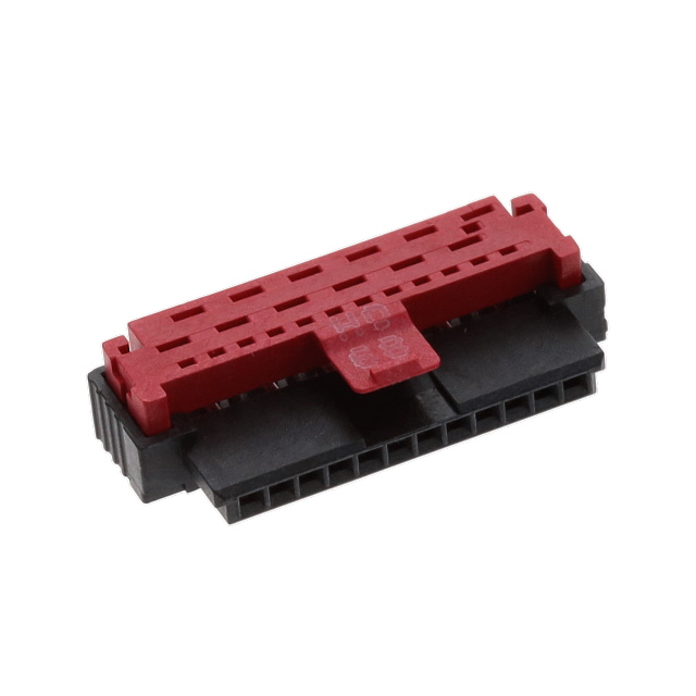 12-PIN, FEMALE,IDC2426POSITIVEST
