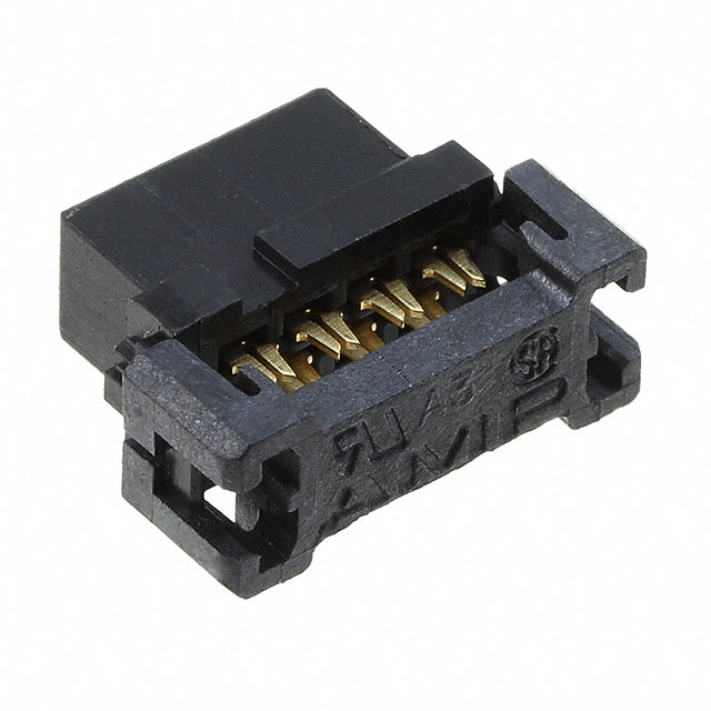 CONN RCPT 8POS IDC 28AWG GOLD