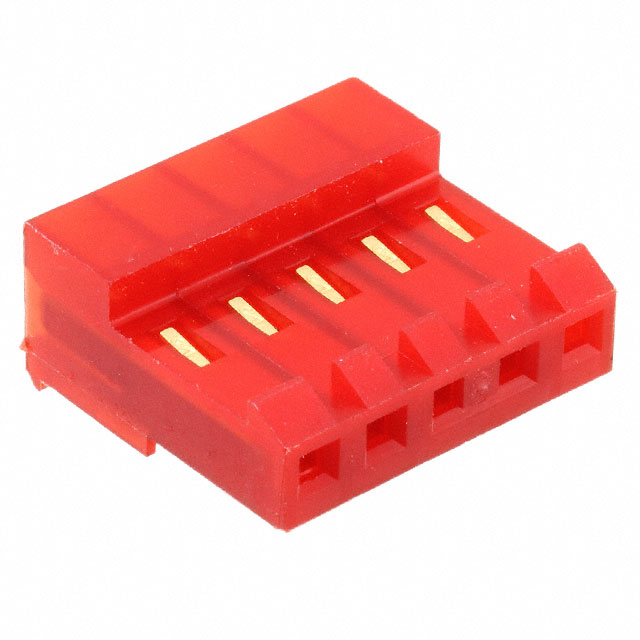 CONN RCPT 5POS IDC 22AWG GOLD