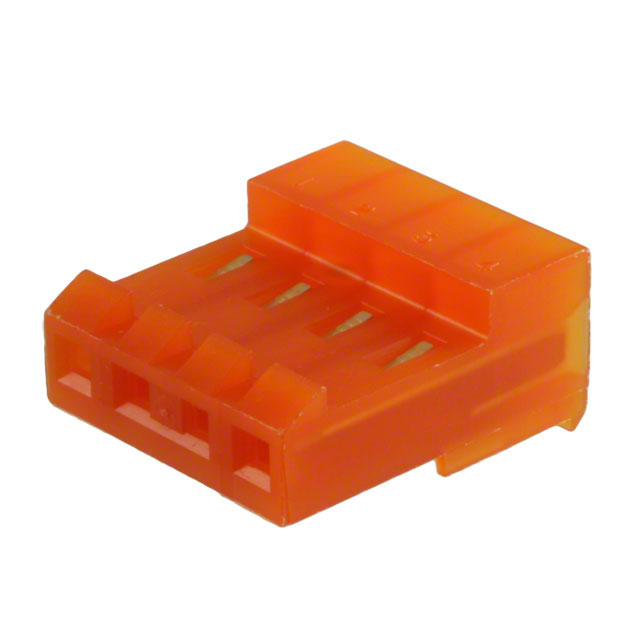 CONN RCPT 4POS IDC 18AWG GOLD