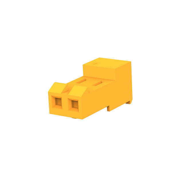 CONN RCPT 2POS IDC 18AWG TIN