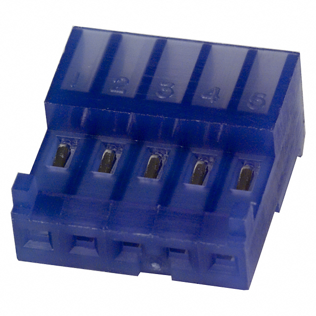 CONN RCPT 5POS IDC 26AWG TIN