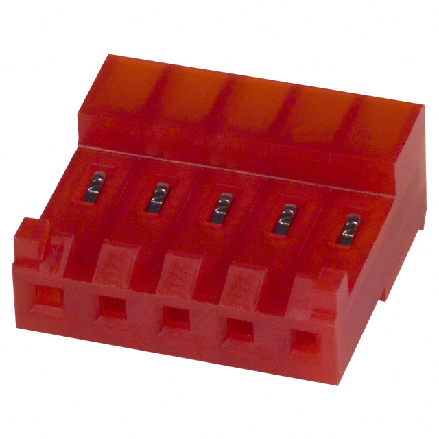 CONN RCPT 5POS IDC 22AWG TIN