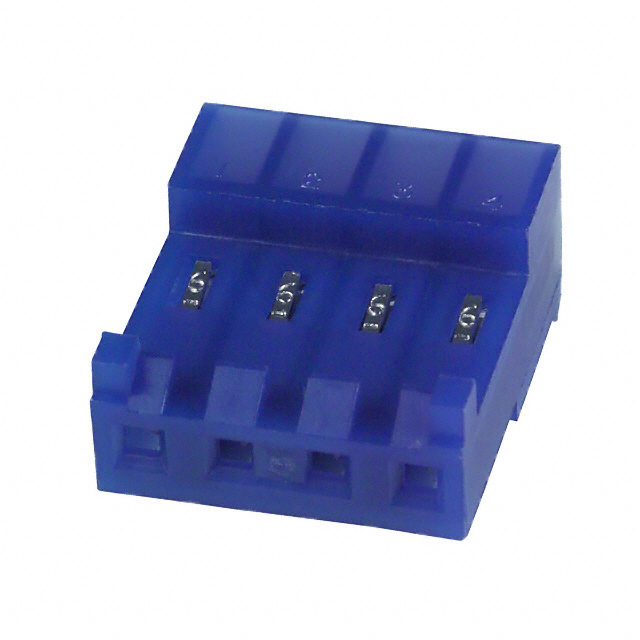 CONN RCPT 4POS IDC 26AWG TIN