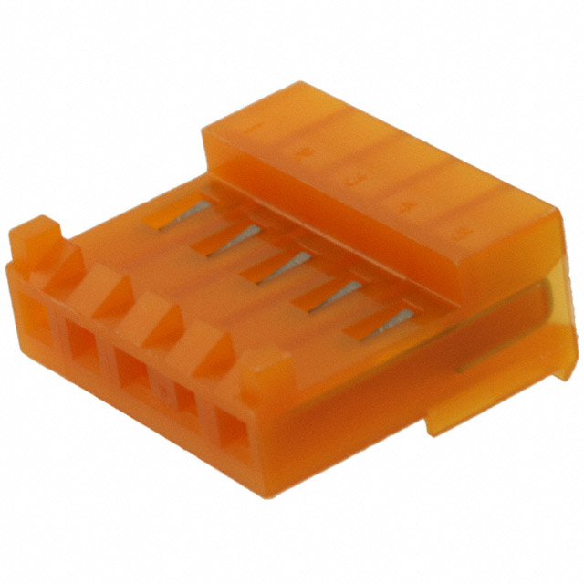 CONN RCPT 5POS IDC 18AWG GOLD