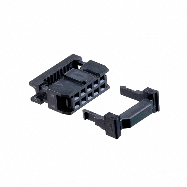 CONN SOCKET 10POS IDC GOLD