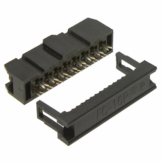 CONN SOCKET 16POS IDC GOLD