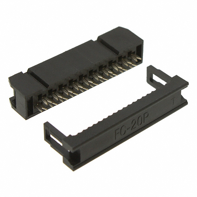 CONN SOCKET 20POS IDC GOLD