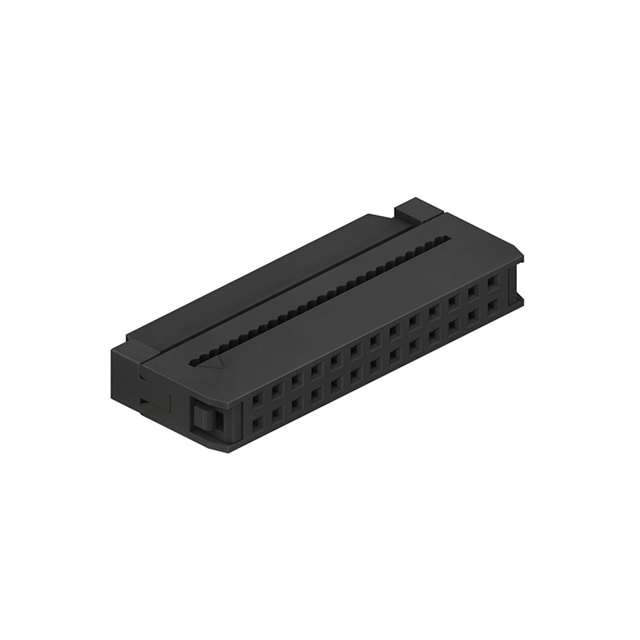 CONN SOCKET 26POS IDC GOLD