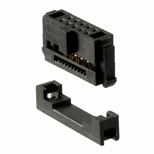 CONN SOCKET 10POS IDC GOLD
