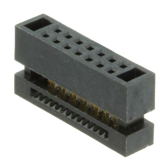 CONN SOCKET 14POS IDC GOLD