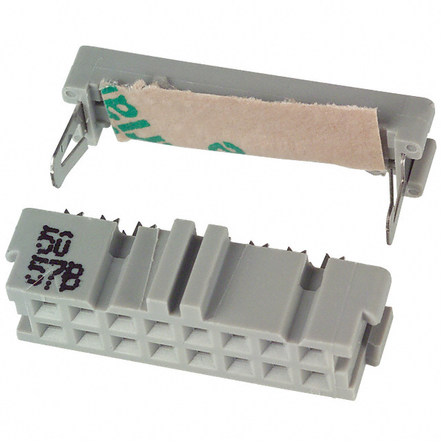 CONN RCPT 16P IDC 26-28AWG GOLD